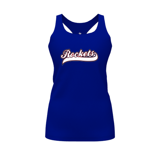 [FT0TRBRY-FYS-LOGO1] Decker Racerback Tank Top (Female Youth S, Royal, Logo 1)