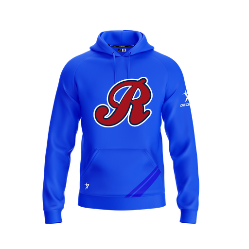 [FOLHSMRY-YXS-LOGO2] Decker Summit Hoodie (Youth XS, Royal, Logo 2)