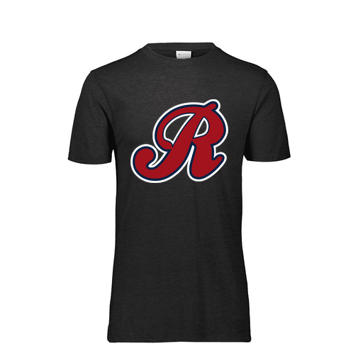 [FTSCUBBK-AS-LOGO2] Decker Men's Tri-Blend T-Shirt - Short Sleeve (Adult S, Black, Logo 2)