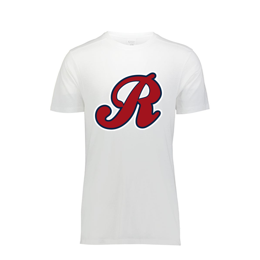 [FTSCUBWH-AS-LOGO2] Decker Men's Tri-Blend T-Shirt - Short Sleeve (Adult S, White, Logo 2)