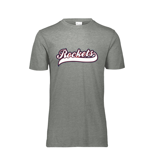 [FTSCUBGY-YS-LOGO1] Decker Youth Tri-Blend T-Shirt - Short Sleeve (Youth S, Gray, Logo 1)