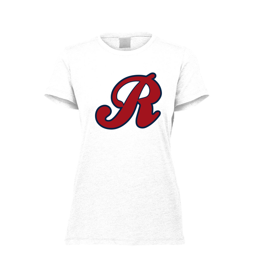 [FTSCUBWH-FAXS-LOGO2] Decker Women's Tri-Blend T-Shirt - Short Sleeve (Female Adult XS, White, Logo 2)