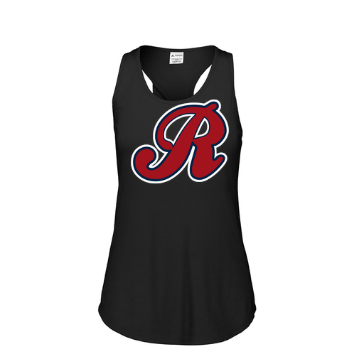 [3078.K94.S-LOGO2] Ladies Tri Blend Tank Top (Female Adult S, Black, Logo 2)