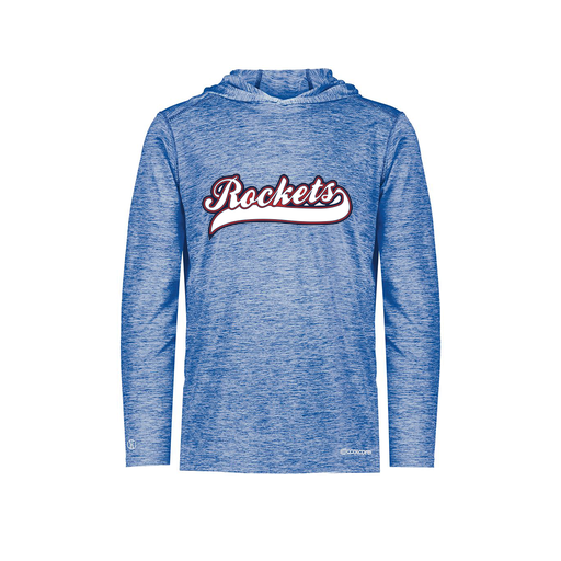 [FOLHCGRY-YS-LOGO1] Decker Youth Charge Hoodie (Youth S, Royal, Logo 1)