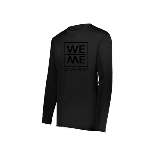 [222822.080.XS-LOGO3] Men's LS Smooth Sport Shirt (Adult XS, Black, Logo 3)