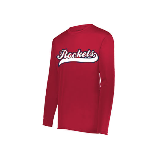 [222822.083.XS-LOGO1] Men's LS Smooth Sport Shirt (Adult XS, Red, Logo 1)
