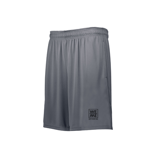 [229511.059.XS-LOGO3] Men's Swift Short (Adult XS, Gray, Logo 3)